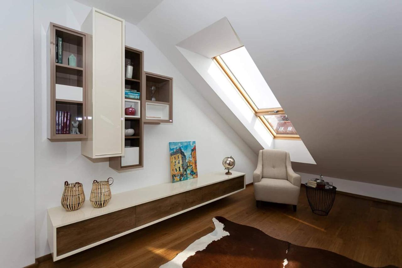 Bl - The Penthouse, 24Hr Self Check-In, 2 Bedrooms, Fireplace, Ac, Panoramic View From Main Balcony, 3-Minute Walk To City Center Банска бистрица Екстериор снимка